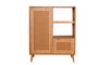 Hanah Home Jüt Multi Armario multiusos de madera de carpe color roble